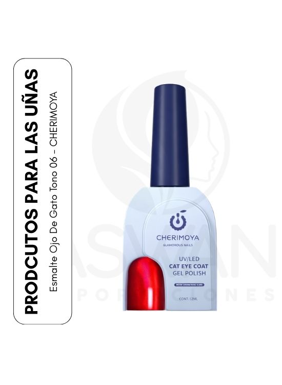 ESMALTE OJO DE GATO TONO 06 - CHERIMOYA - 1