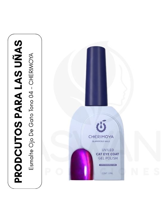 ESMALTE OJO DE GATO TONO 04 - CHERIMOYA - 1