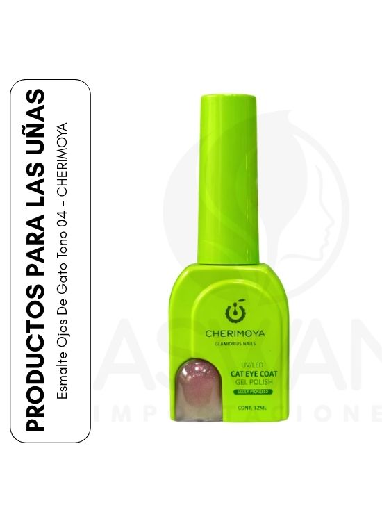 ESMALTE OJOS DE GATO TONO 04 - CHERIMOYA - 1