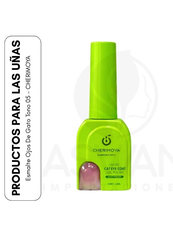 ESMALTE OJOS DE GATO TONO 05 - CHERIMOYA - 1