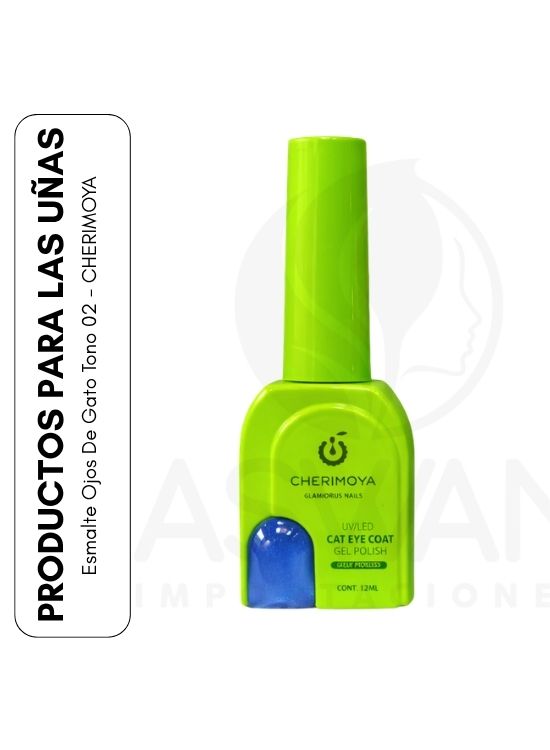 ESMALTE OJOS DE GATO TONO 02 - CHERIMOYA - 1