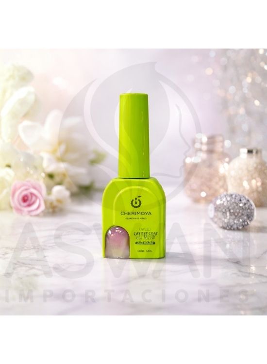 ESMALTE OJOS DE GATO TONO 01 - CHERIMOYA - 2