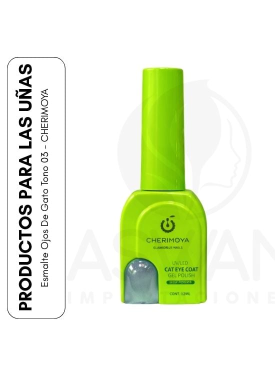 ESMALTE OJOS DE GATO TONO 03 - CHERIMOYA - 1