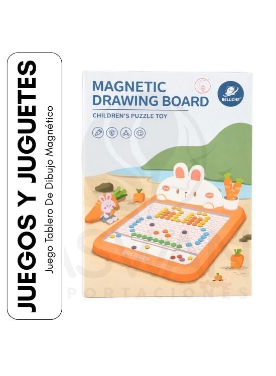 JUEGO TABLERO DE DIBUJO MAGNÉTICO - 1