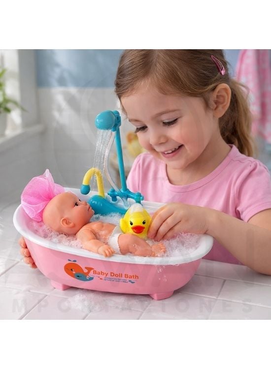 JUEGO DE BEBE CON SU BAÑERA - 3