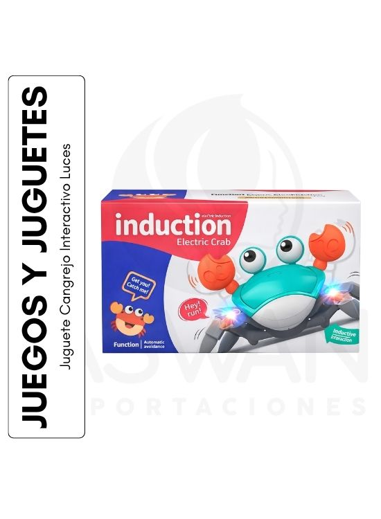 JUGUETE CANGREJO INTERACTIVO LUCES - 1