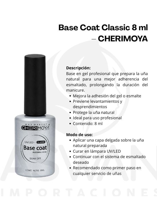 BASE COAT CLASSIC 8 ML – CHERIMOYA - 2