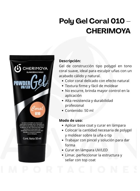 POLY GEL CORAL 010 – CHERIMOYA - 2