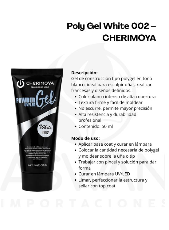 POLY GEL WHITE 002 – CHERIMOYA - 2