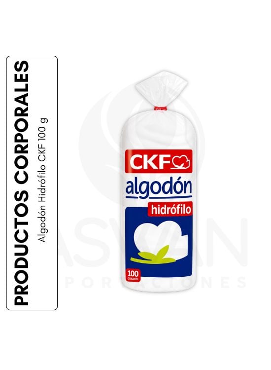 ALGODÓN HIDRÓFILO CKF 100 G - 1