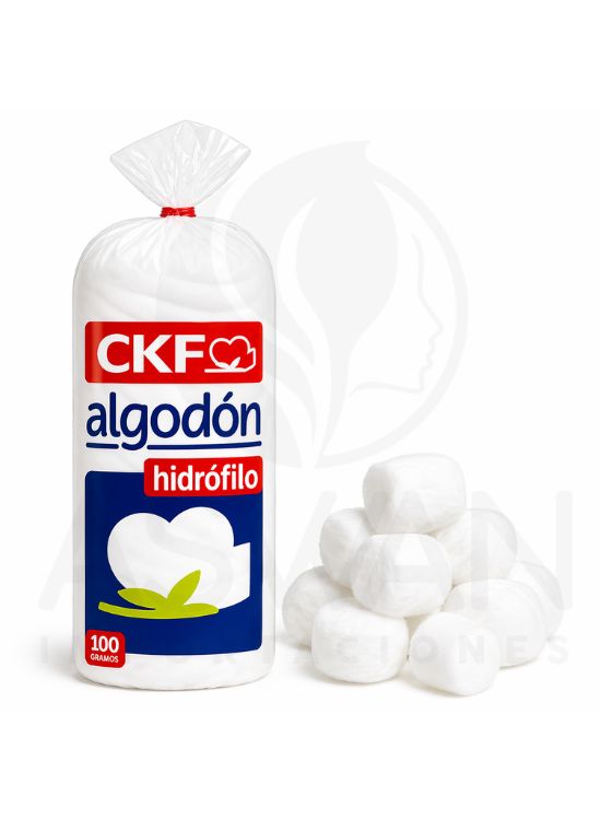 ALGODÓN HIDRÓFILO CKF 100 G - 2