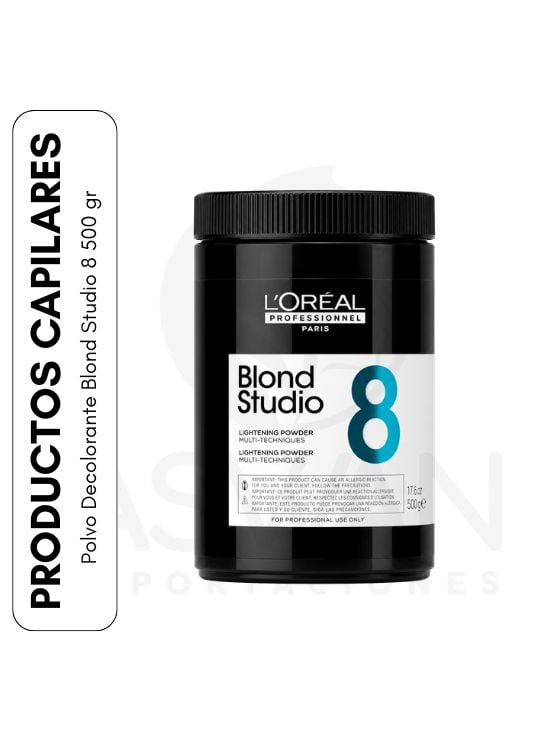 POLVO DECOLORANTE BLOND STUDIO 8 500 GR - 1
