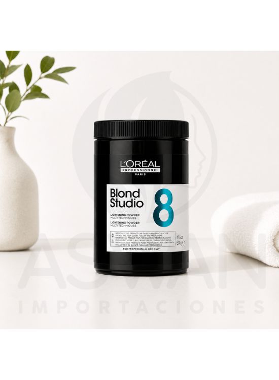 POLVO DECOLORANTE BLOND STUDIO 8 500 GR - 2