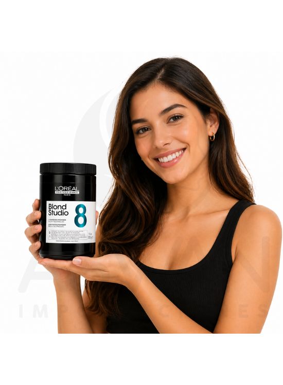 POLVO DECOLORANTE BLOND STUDIO 8 500 GR - 3