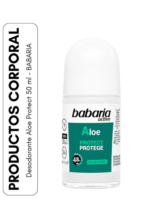 DESODORANTE ALOE PROTECT 50 ML - BABARIA - 1