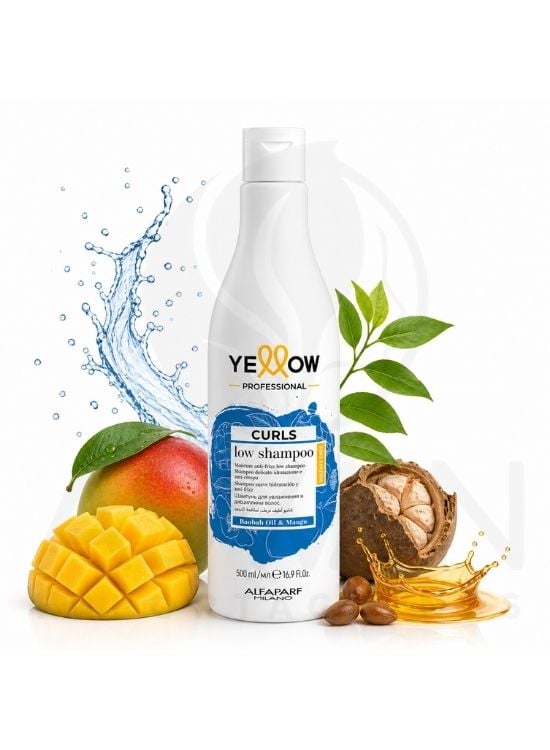 YELLOW SHAMPOO CURLS 500 ML - ALFAPARF - 2