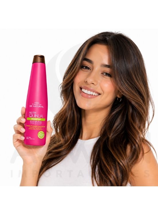 SHAMPOO BE NATURAL NUTRI QUINUA 350 ML - PLACENTA - 3