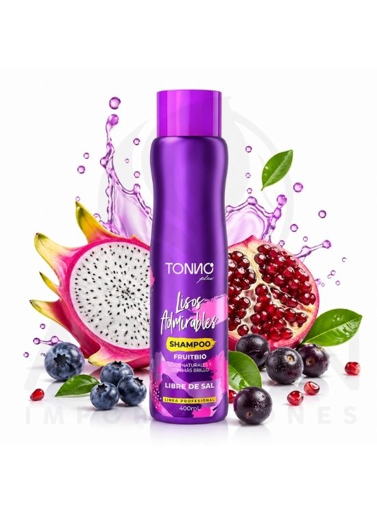 SHAMPOO LISOS ADMIRABLES 400 ML - TONNO PLUS - 2