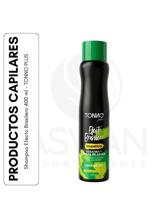 SHAMPOO EFECTO BRASILERO 400 ML - TONNO PLUS - 1