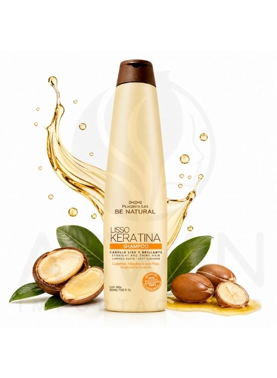 SHAMPOO LISSO KERATINA 350 ML - PLACENTA - 2