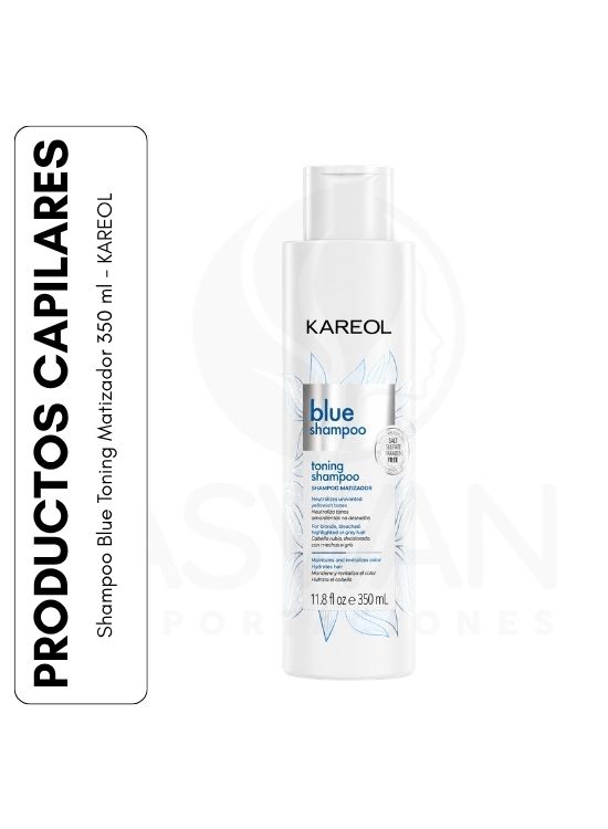 SHAMPOO BLUE TONING MATIZADOR 350 ML - KAREOL - 1