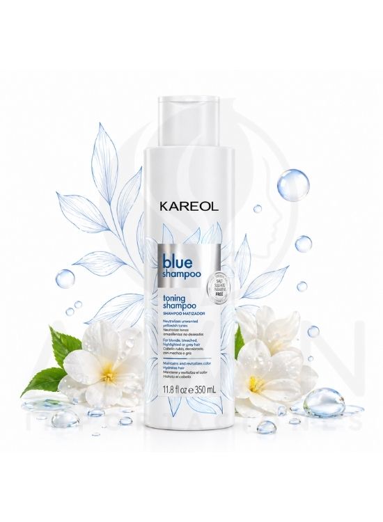 SHAMPOO BLUE TONING MATIZADOR 350 ML - KAREOL - 2
