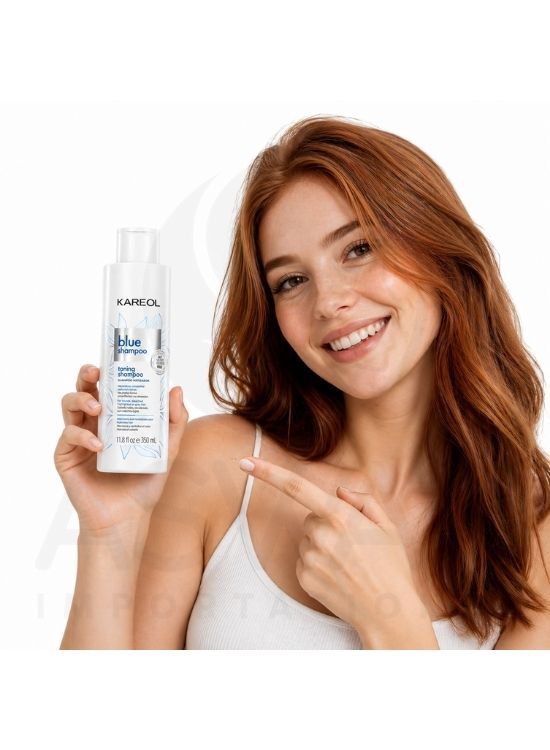 SHAMPOO BLUE TONING MATIZADOR 350 ML - KAREOL - 3