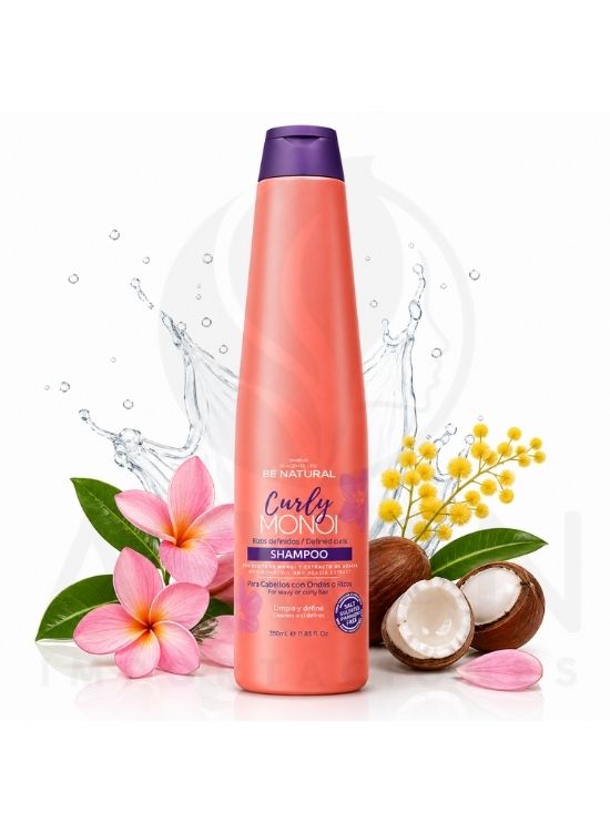 SHAMPOO  CURLY MONOI RIZOS 350 ML - PLACENTA - 2