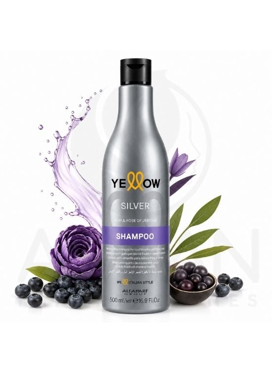 YELLOW SHAMPOO SILVER 500 ML - ALFAPARF - 2