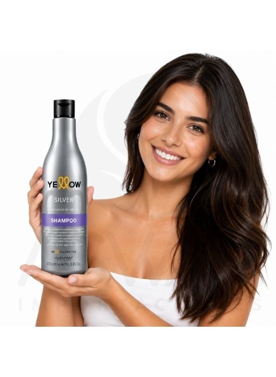 YELLOW SHAMPOO SILVER 500 ML - ALFAPARF - 3