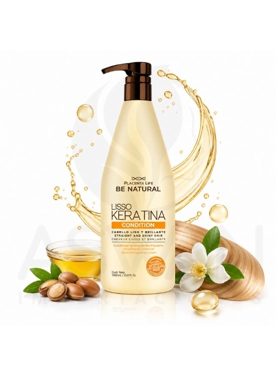 ACONDICIONADOR LISSO KERATINA 1 L - BE NATURAL - 2