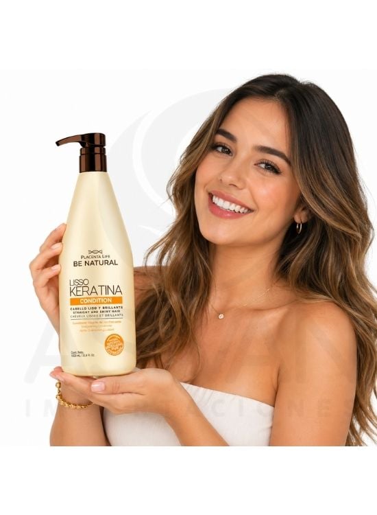 ACONDICIONADOR LISSO KERATINA 1 L - BE NATURAL - 3