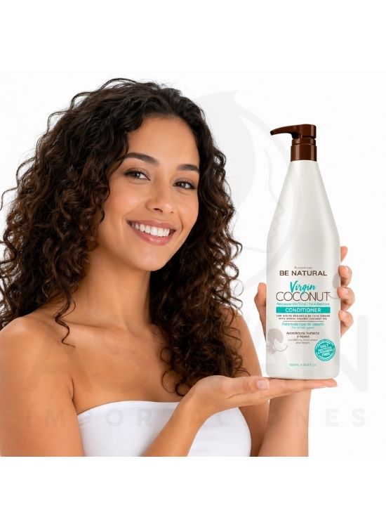 ACONDICIONADOR VIRGIN COCONUT 1 L - BE NATURAL - 3