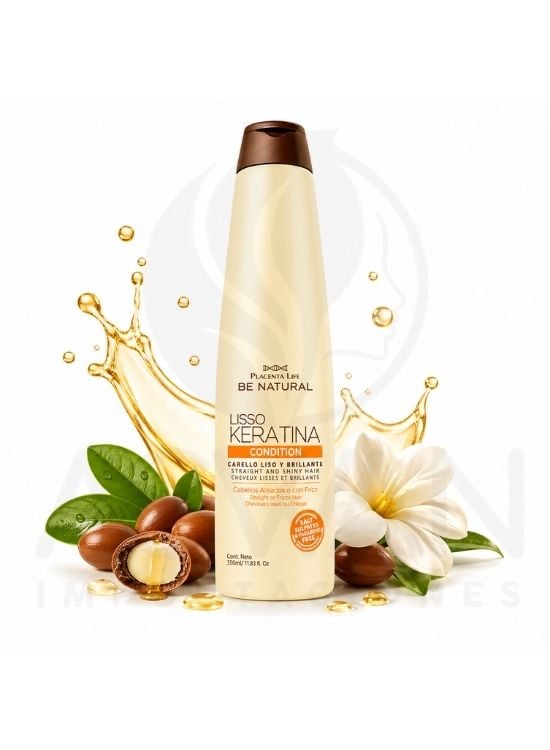 ACONDICIONADOR LISSO KERATINA 350 ML - BE NATURAL - 2