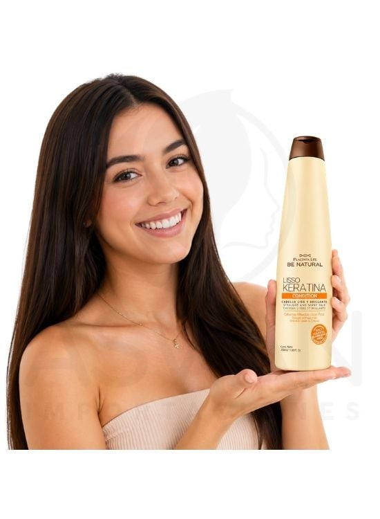 ACONDICIONADOR LISSO KERATINA 350 ML - BE NATURAL - 3