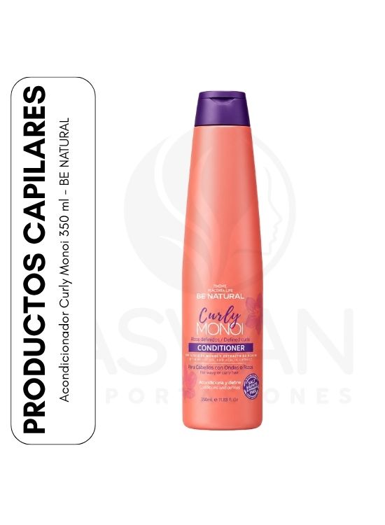 ACONDICIONADOR CURLY MONOI 350 ML - BE NATURAL - 1