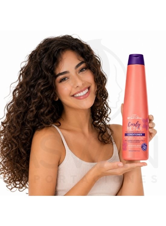 ACONDICIONADOR CURLY MONOI 350 ML - BE NATURAL - 3