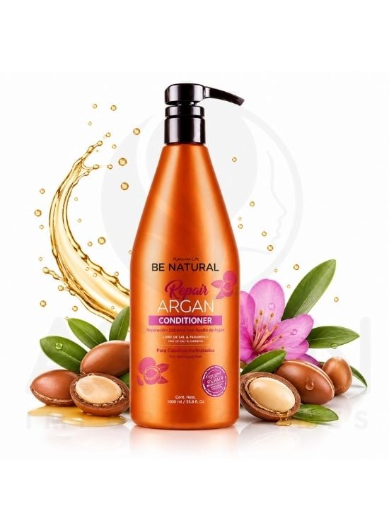 ACONDICIONADOR REPAIR ARGAN 1 L - BE NATURAL - 2