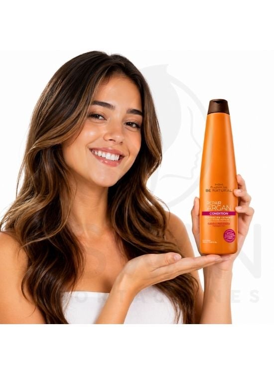 ACONDICIONADOR REPAIR ARGAN 350 ML - BE NATURAL - 3