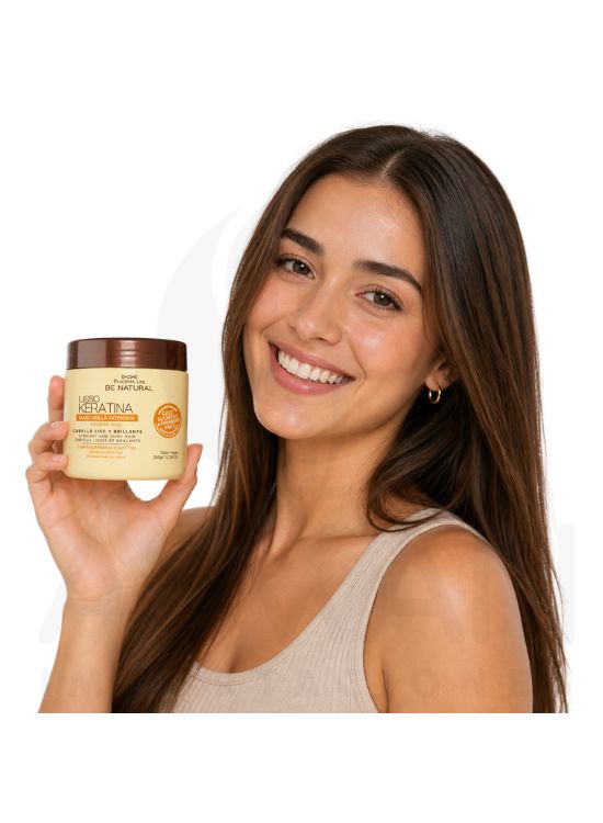 MASCARILLA LISSO KERATINA 350 GR -  BE NATURAL - 3