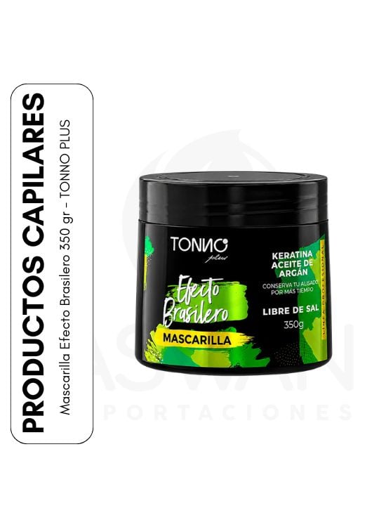MASCARILLA EFECTO BRASILERO 350 GR - TONNO PLUS - 1