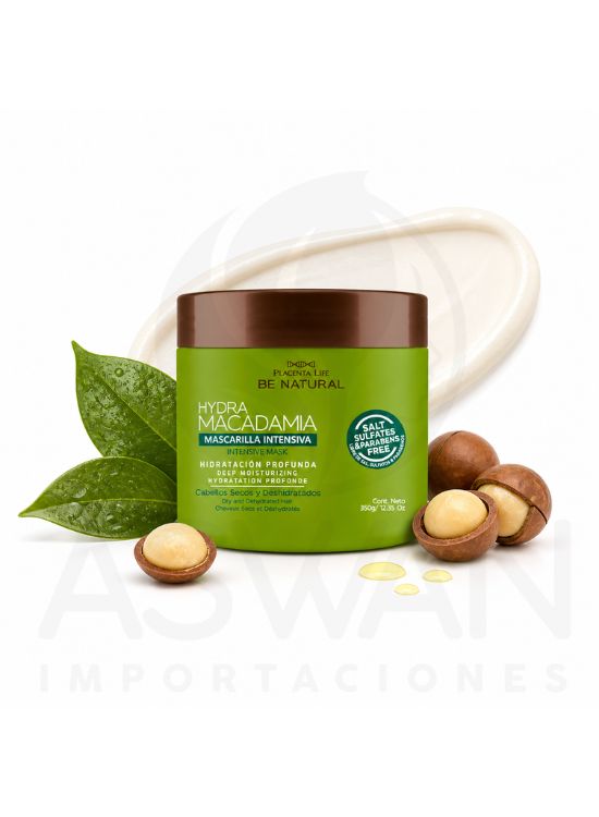 MASCARILLA HYDRA MACADAMIA 350 GR - BE NATURAL - 2