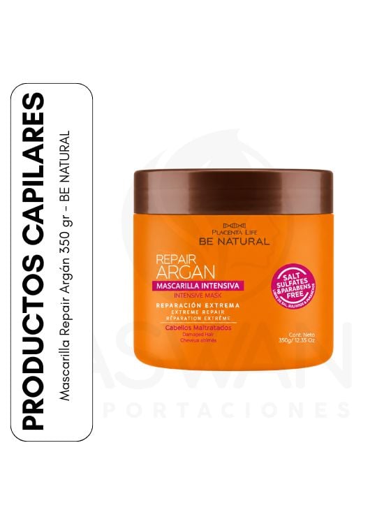 MASCARILLA REPAIR ARGÁN 350 GR - BE NATURAL - 1