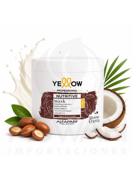 MASCARILLA NUTRITIVE YELLOW 500ML - ALFAPARF - 2