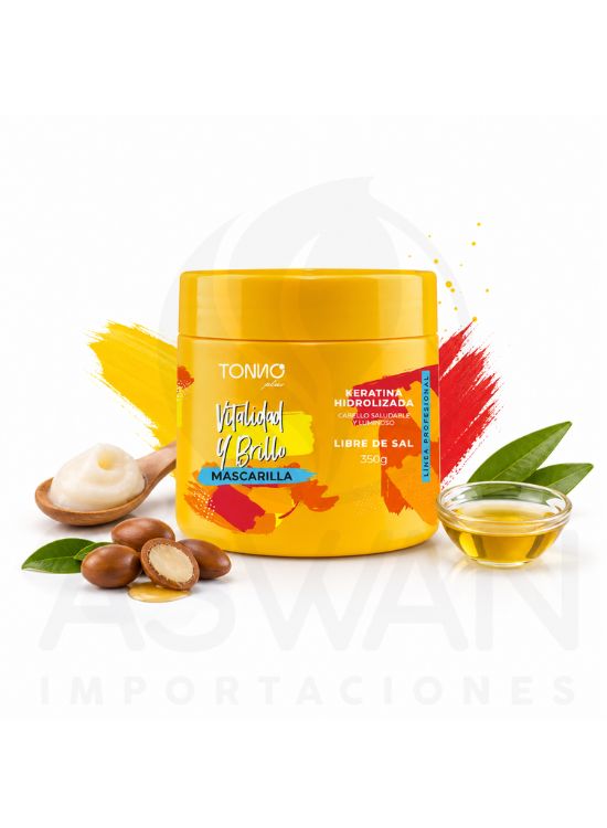 MASCARILLA VITALIDAD Y BRILLO 350 GR - TONNO PLUS - 2