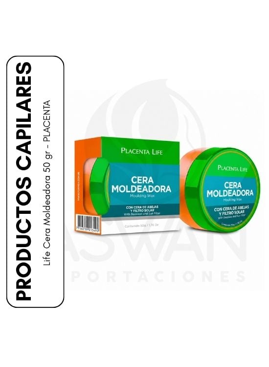 LIFE CERA MOLDEADORA 50 GR - PLACENTA - 1