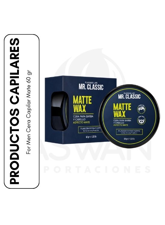 FOR MEN CERA CAPILAR MATE 60 GR - 1