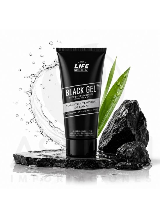 FOR MEN BLACK GEL COBERTOR DE CANAS - 2