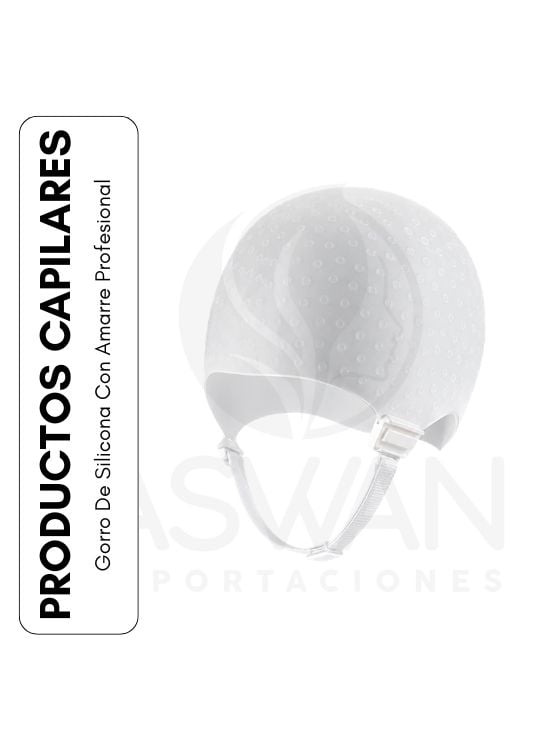 GORRO DE SILICONA CON AMARRE PROFESIONAL - 1