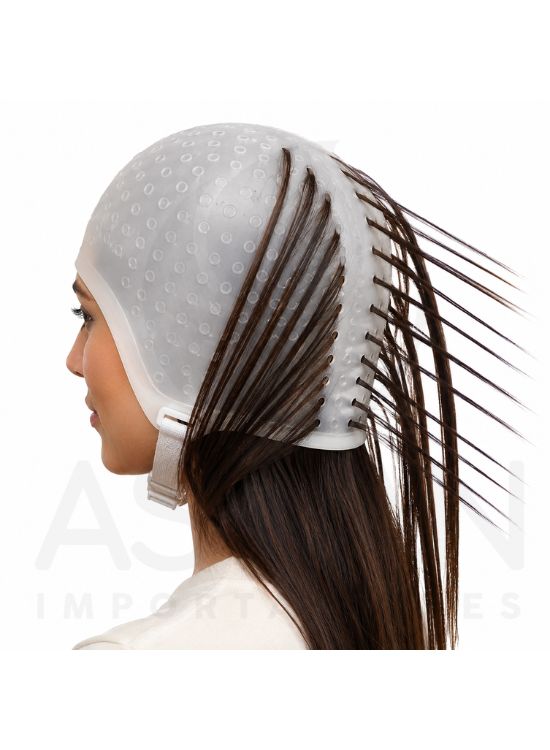 GORRO DE SILICONA CON AMARRE PROFESIONAL - 3